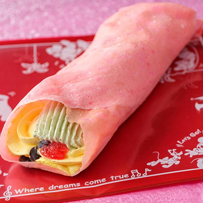 フローズンクレープ(ストロベリー&ピスタチオホイップ)