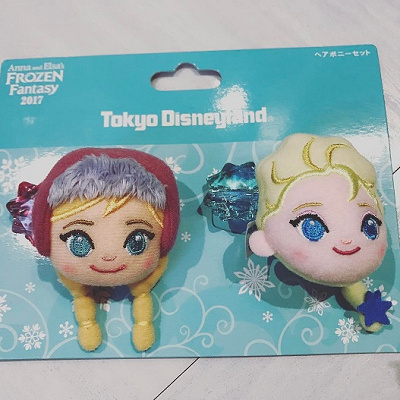 フローズンファンタジーのアナのエルサのヘアゴム