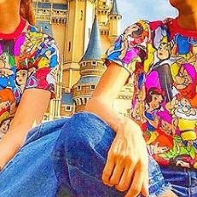 白雪姫に登場するキャラクターがぎっしり