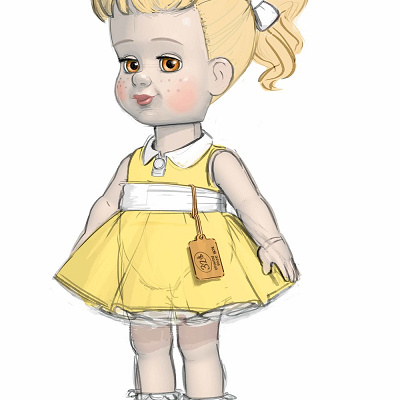 ギャビー・ギャビーは元々、金髪になる予定だった