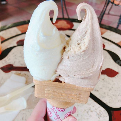 「ゴンドリエ・スナック」のジェラート