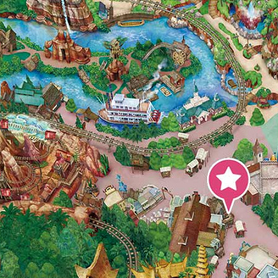 ゼネラルストアの地図