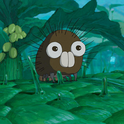 ジブリのチケット毛虫のロボ