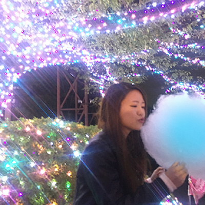 光るわたあめ✖イルミネーションでインスタ映え確実☆