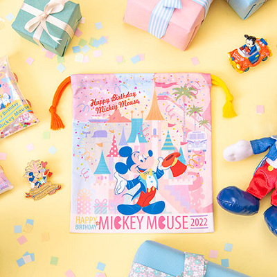ミッキーの誕生日をお祝いするグッズ