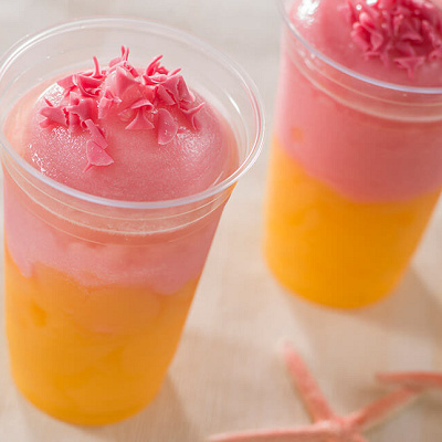 グアバスムージー＆オレンジゼリー