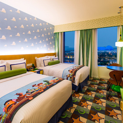 トイストーリーホテルの客室（画像は上海のもの）