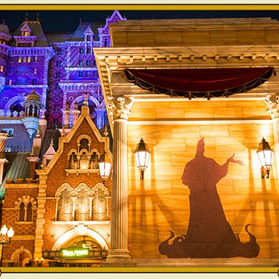 ディズニーシーのハロウィーンデコレーション