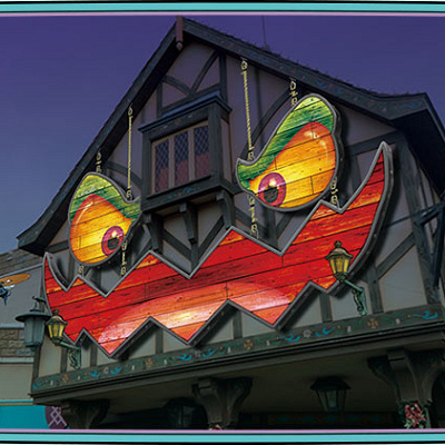 ハロウィーンのデコレーション（ランド）