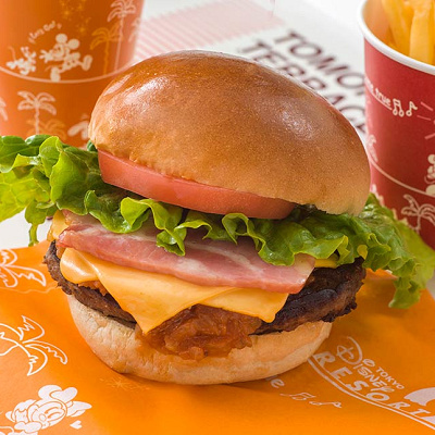 ハンバーガー&サンドイッチ特集：BLTチーズバーガー セット