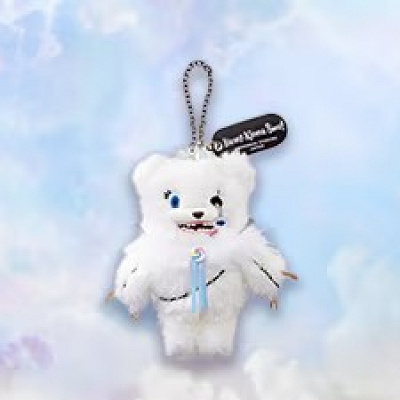 ハミクマソウルのマスコットキーチェーン（USJハミクマグッズ2024）