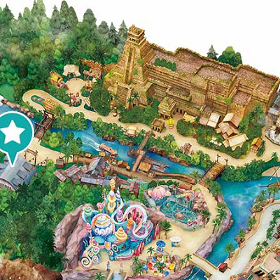 ハンガーステージの地図