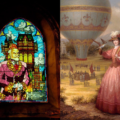 再興期メンバーのハリソン・ハイタワー三世（左）とカメリア・ファルコ（右）