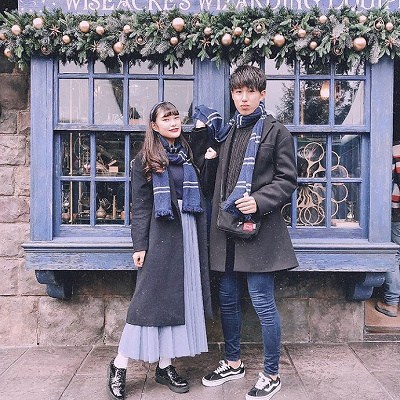 ハリーポッターのレイブンクローコーデ