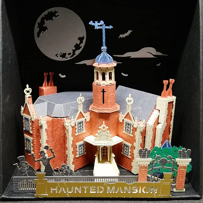 ホーンテッドマンションのペーパーナノ