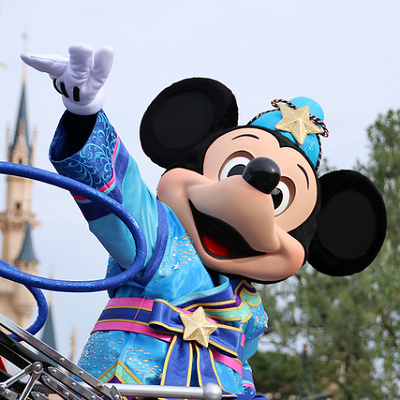 彦星姿のミッキー