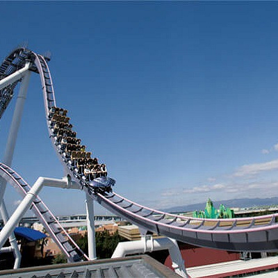 ハリウッド・ドリーム・ザ・ライドのファーストドロップからホースシュー