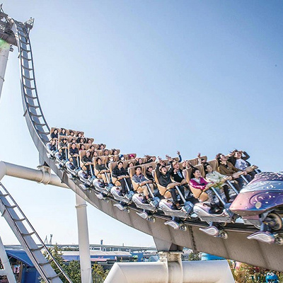 スリルと爽快感が味わえるハリウッド・ドリーム・ザ・ライド