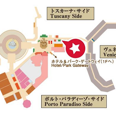 ホームデリバリーサービスカウンターの地図