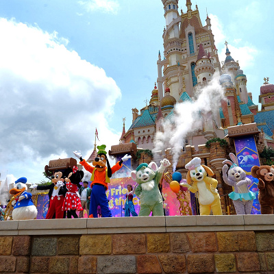 クラリス　2点セット　香港ディズニー　20周年