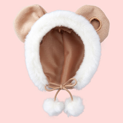 フード（ベージュ）