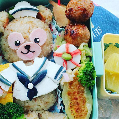 水平ダッフィー