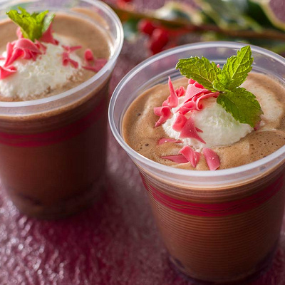 ホットカクテル（ブランデー&ココア）