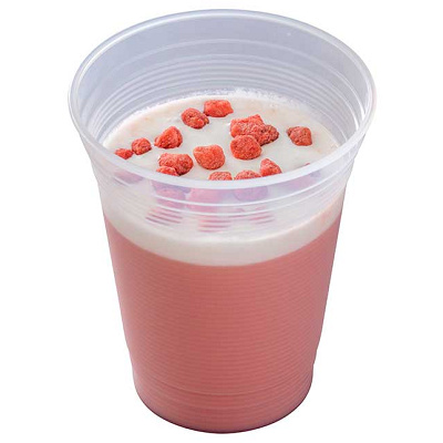 ホットストロベリードリンク(チーズホイップトッピング)
