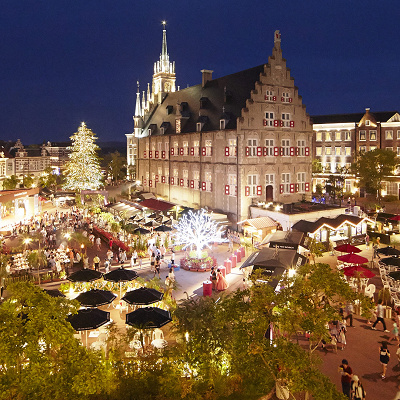 ハウステンボス夜の町並み