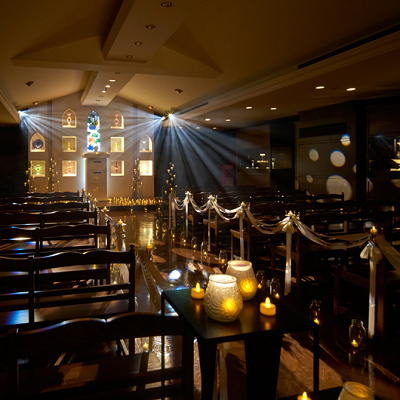 ハウステンボスの白銀の街