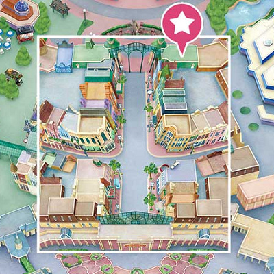 アイスクリームコーンの場所