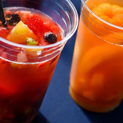 アイスフルーツティー　ミックスフルーツ/ピーチ＆みかん