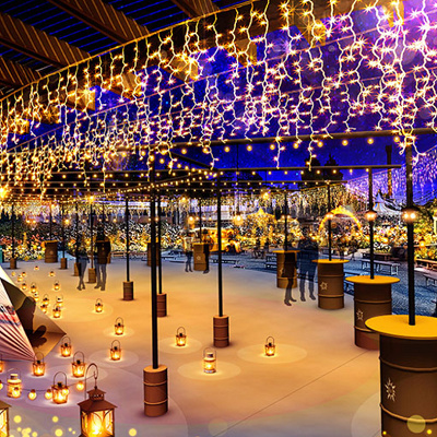 ひらかたパークのイルミネーション