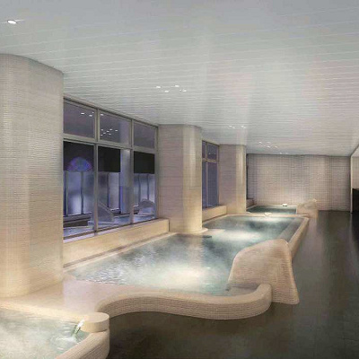 天然温泉のスパのイメージ図