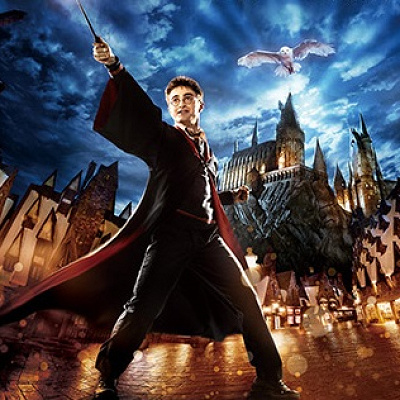 魔法を使いこなすハリー・ポッターのイメージ