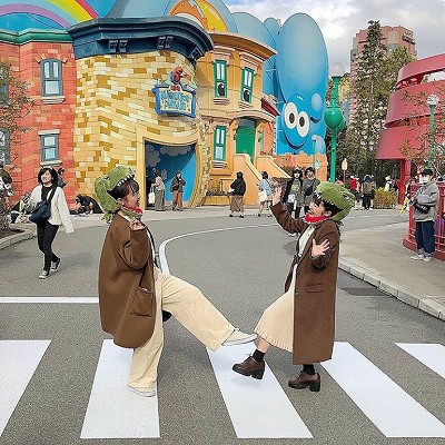 恐竜ハットでインパクト！ジュラシックパークコーデ