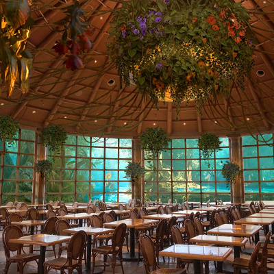 モリバーの宴レストランの店内の様子