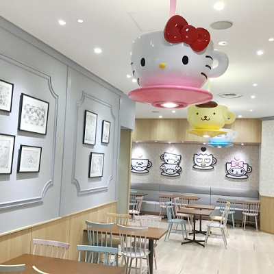 サンリオカフェの店内