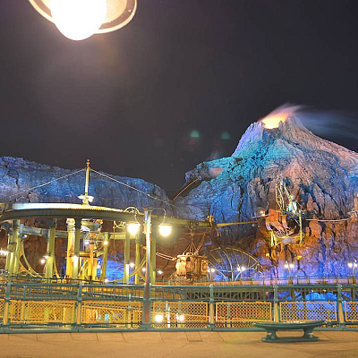 近くでプロメテウス火山と写真をとることができるベストスポットです♡