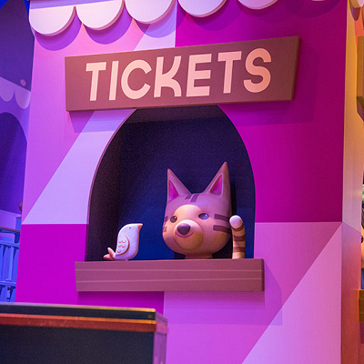 イッツ・ア・スモールワールドのキューライン