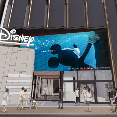 日本最大のディズニーストアが新宿にオープン