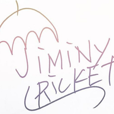 ジミニークリケットのサイン