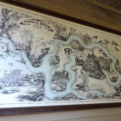 ジャングルの地図