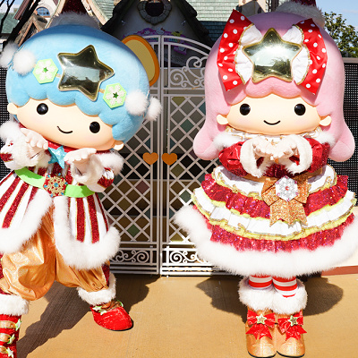 クリスマスコスチュームのキキララ