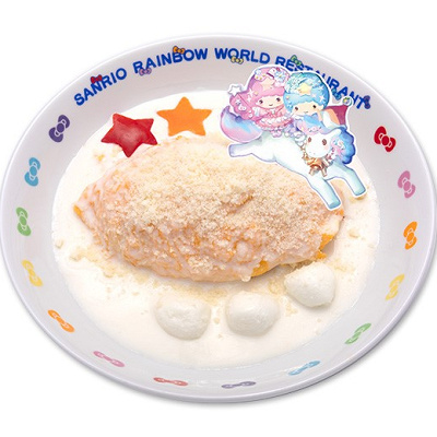 キキ＆ララの雪ふるホワイトオムライス