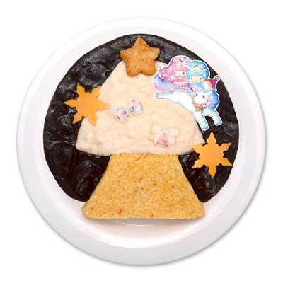 キキ＆ララのホワイトツリー黒カレー