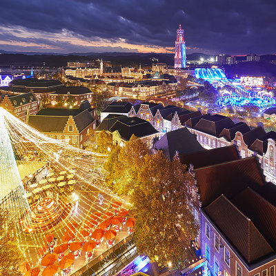 約半年にわたって楽しめる「光の王国」