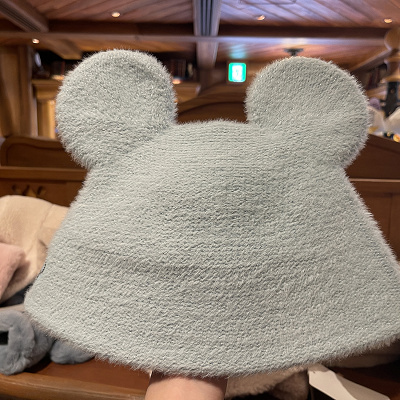 ニットハット（水色）