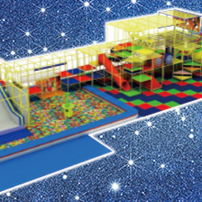 九州最大！室内アスレチック施設