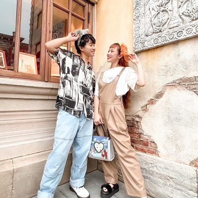 レディトラカップルコーデ